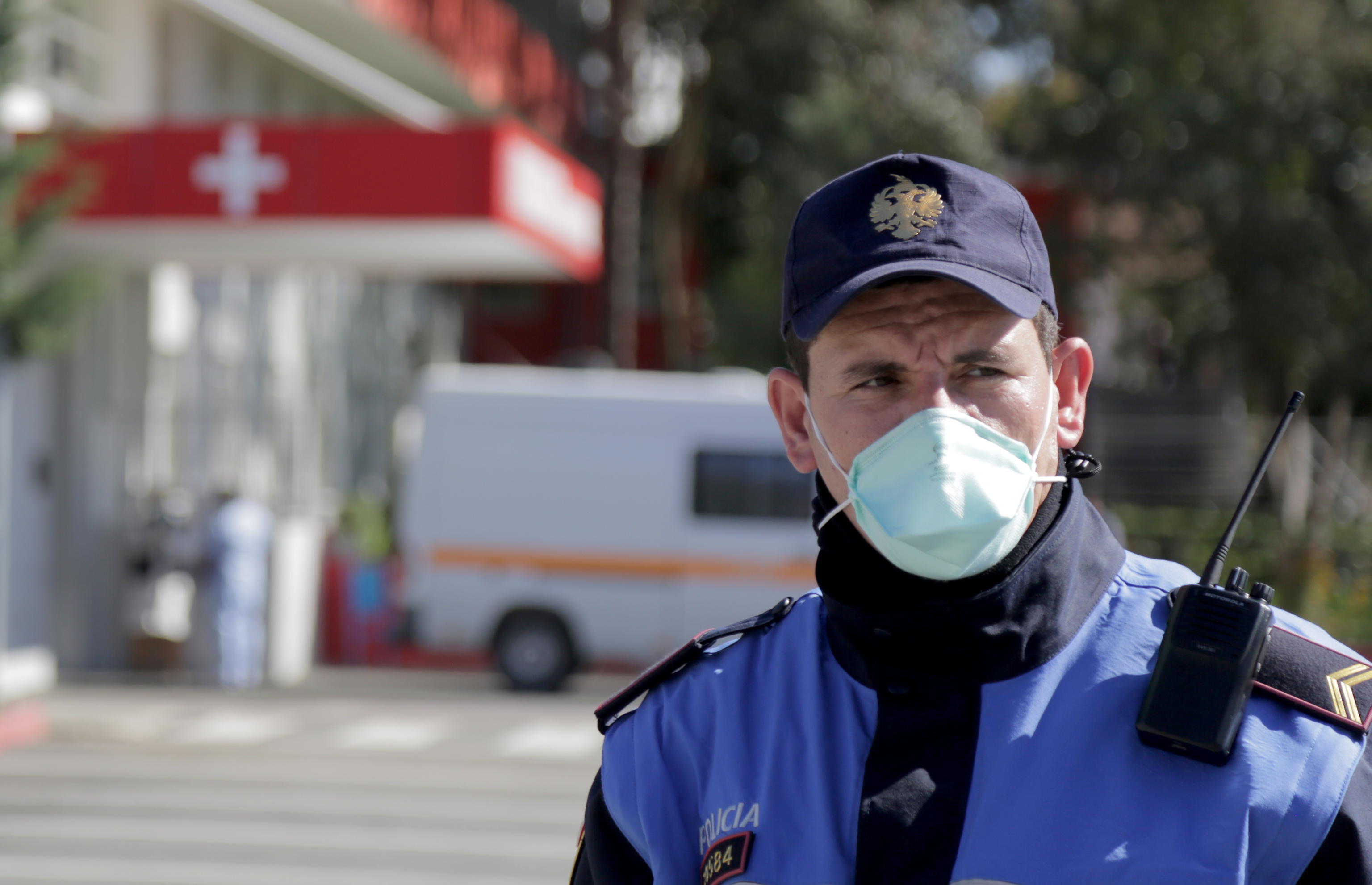 polizia tirana