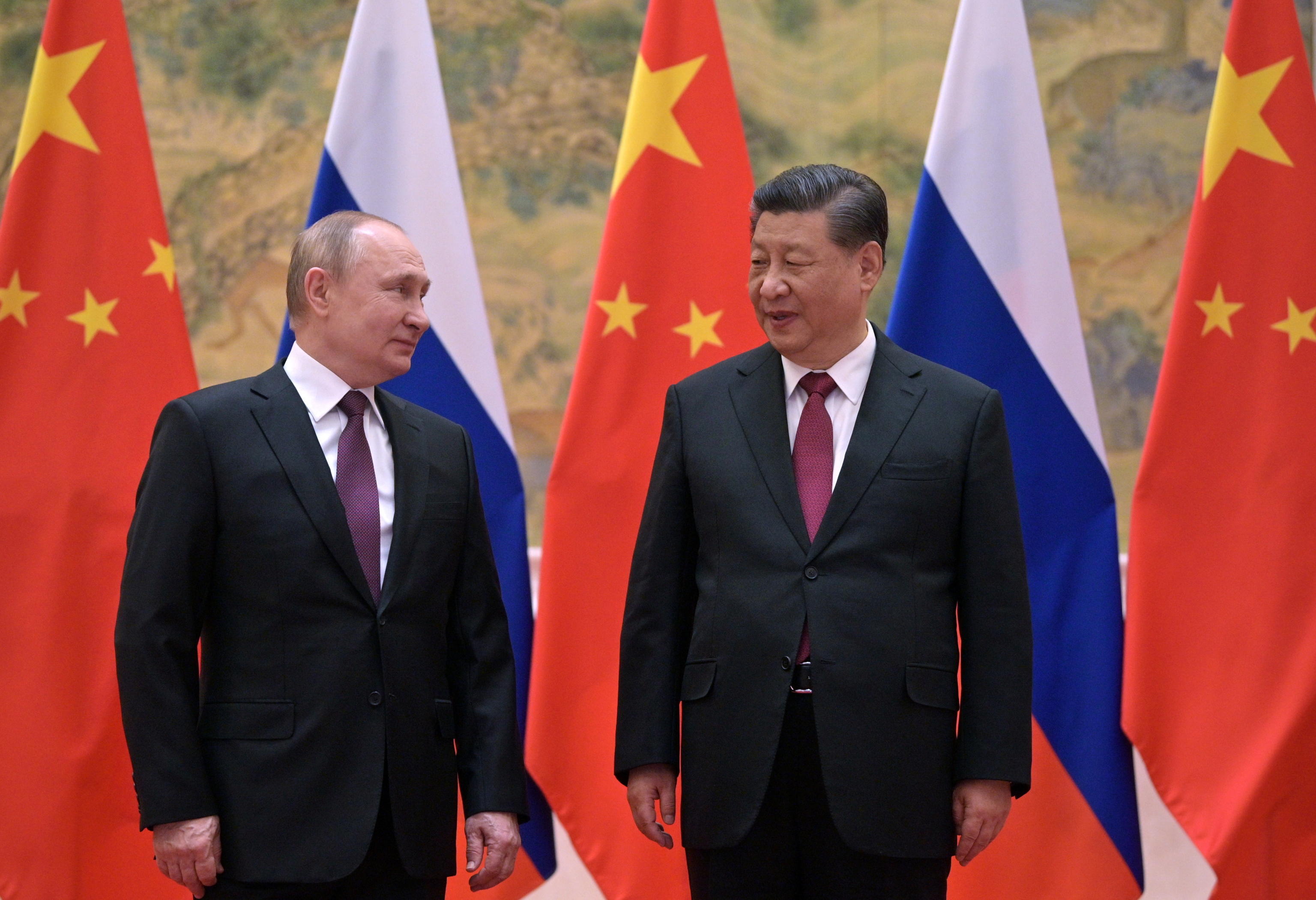 XI JINPING VLADIMIR PUTIN