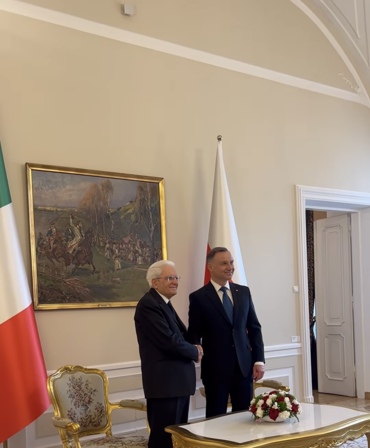 MATTARELLA VARSAVIA