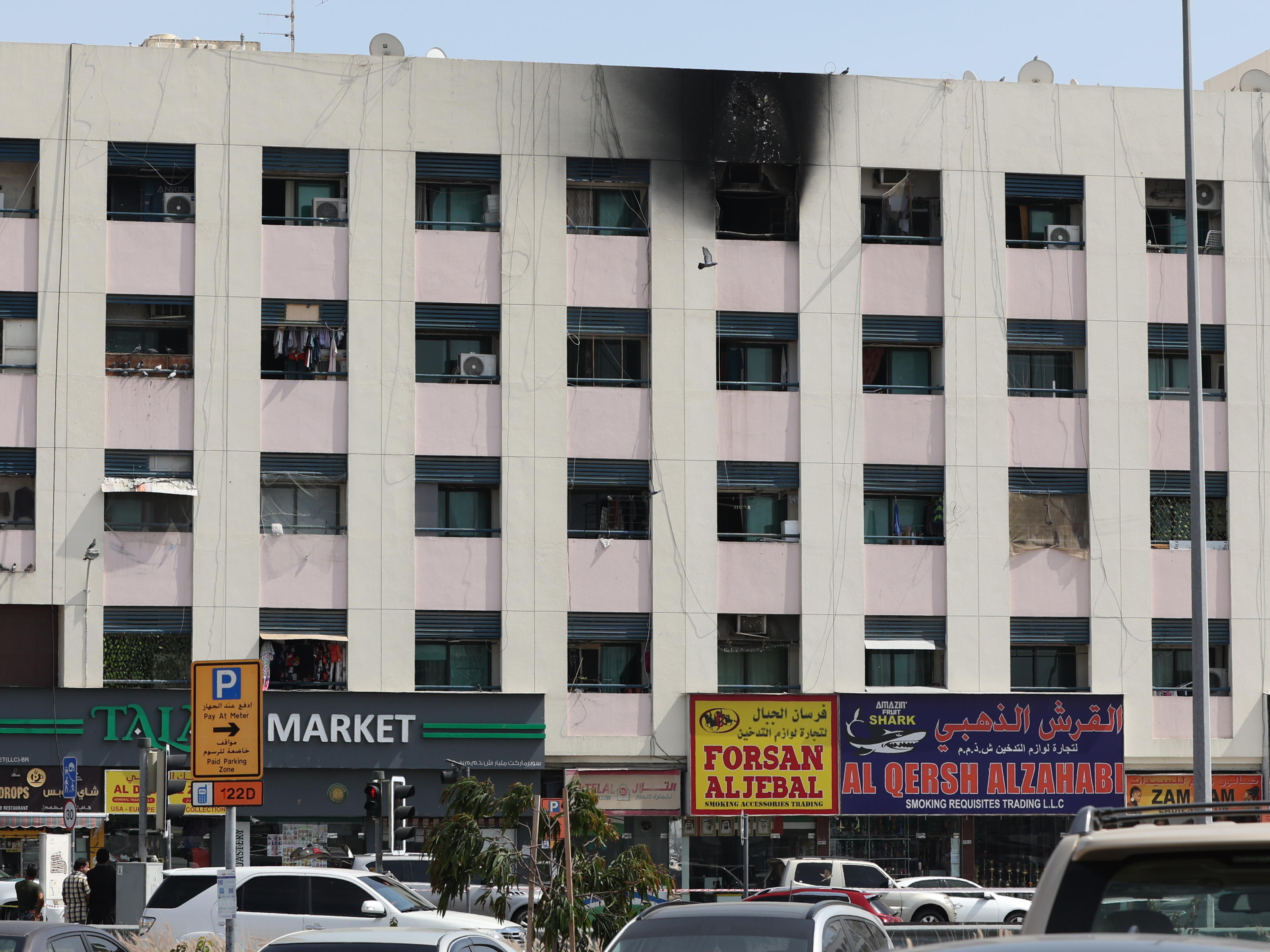 INCENDIO ROGO DUBAI