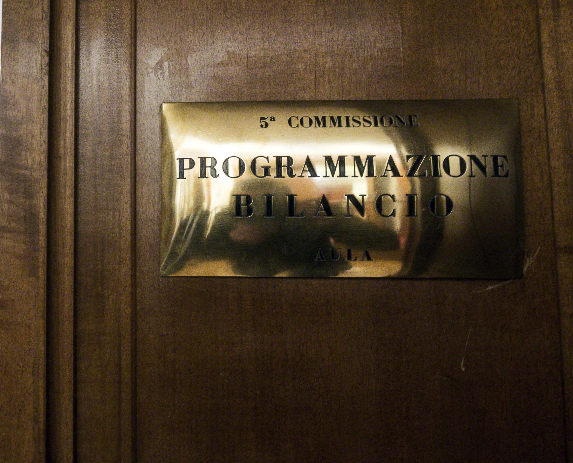 COMMISSIONE BILANCIO AL SENATO