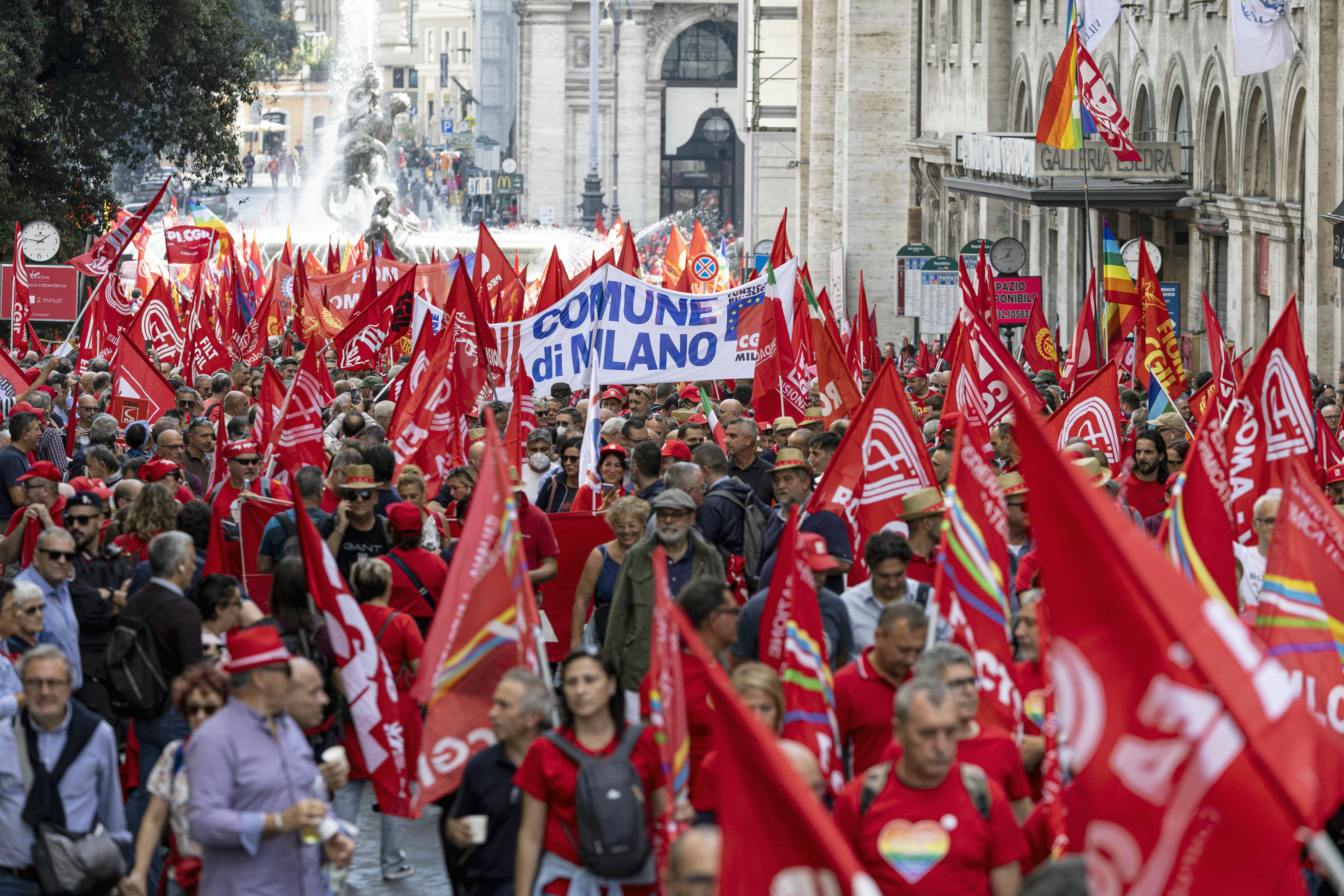 CGIL MANFIESTAZIONE