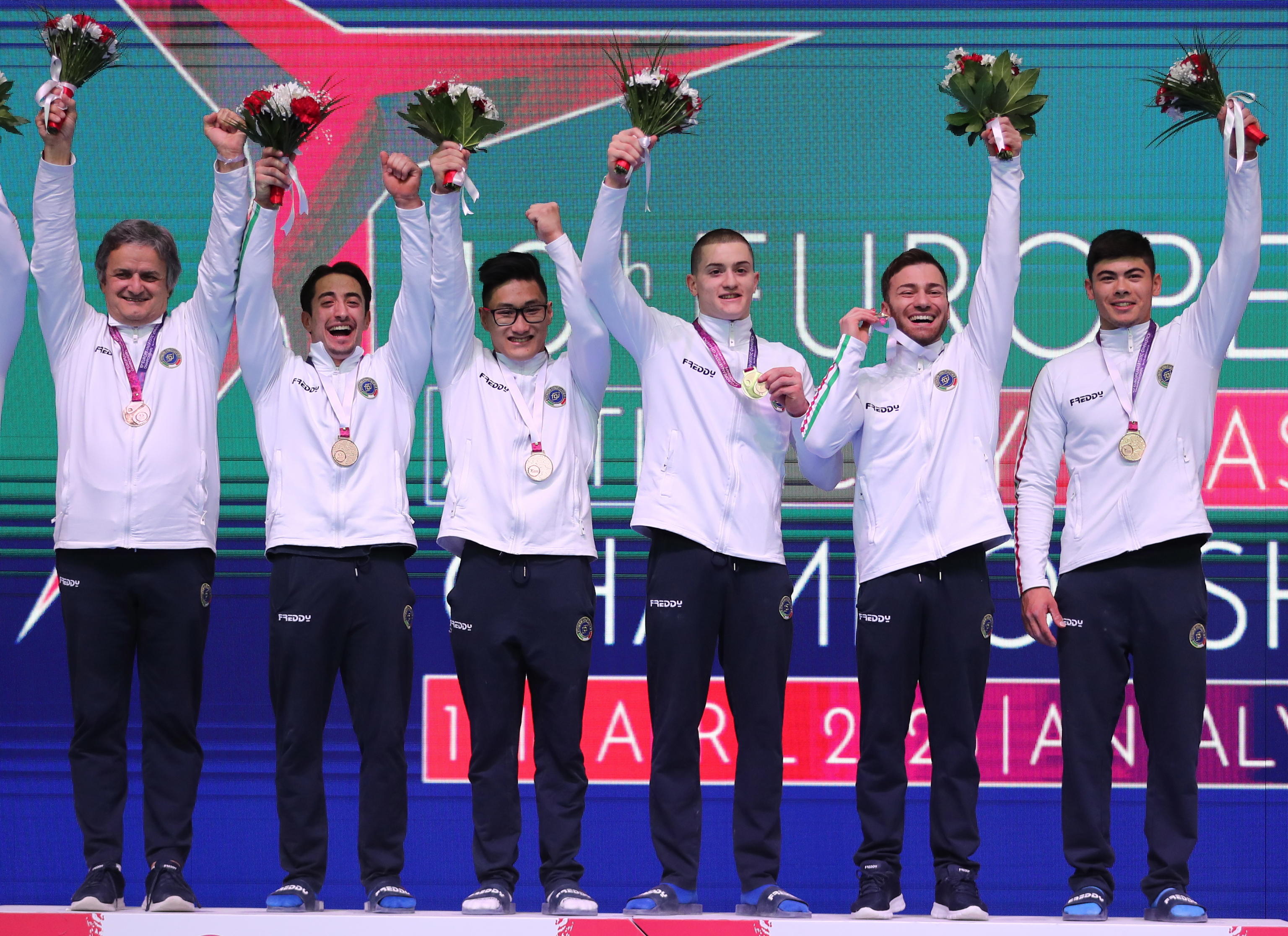 ginnastica artistica oro italia