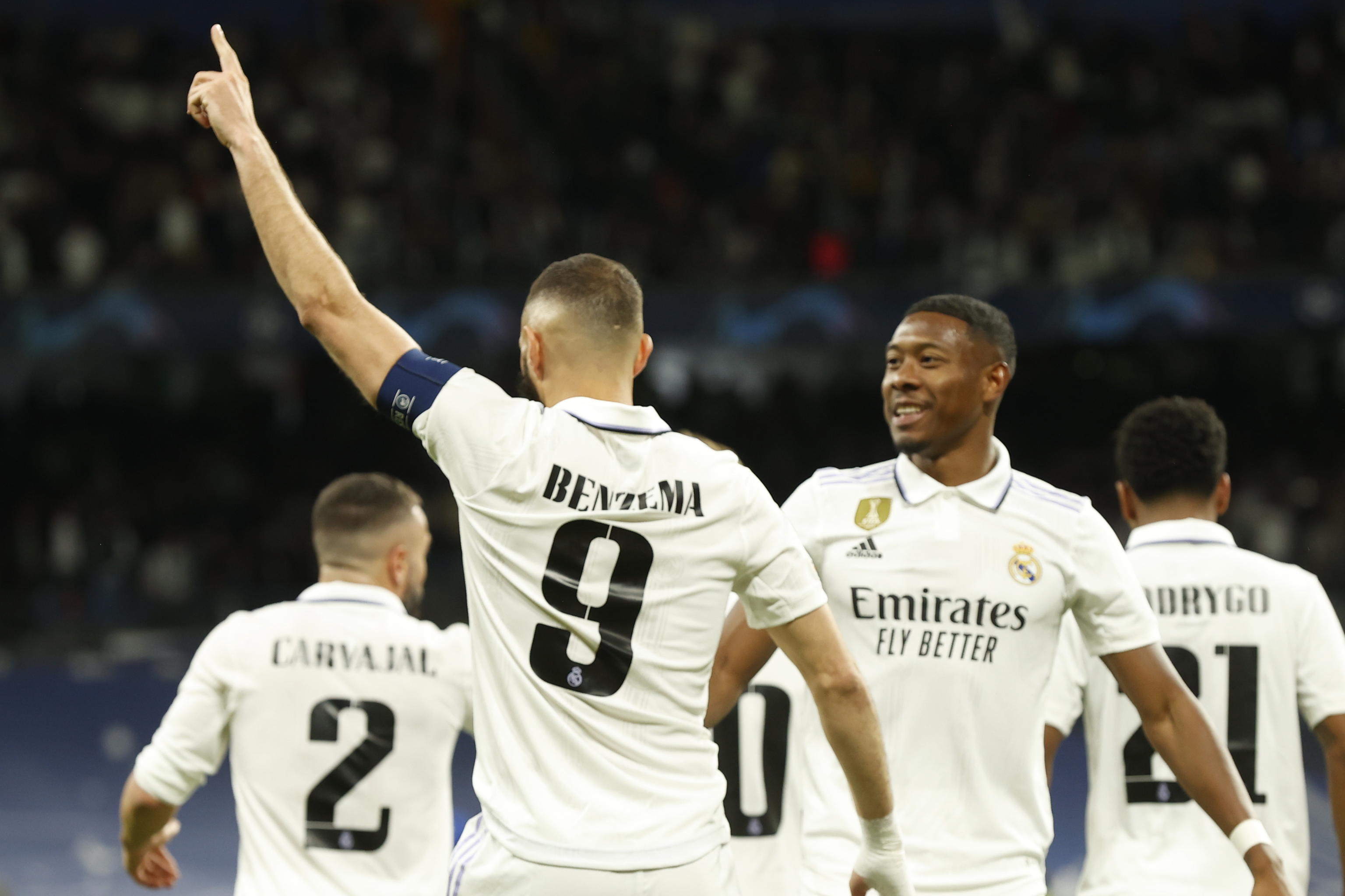 CHAMPIONS LEAGUE REAL AMDRID CHELSEA BENZEMA