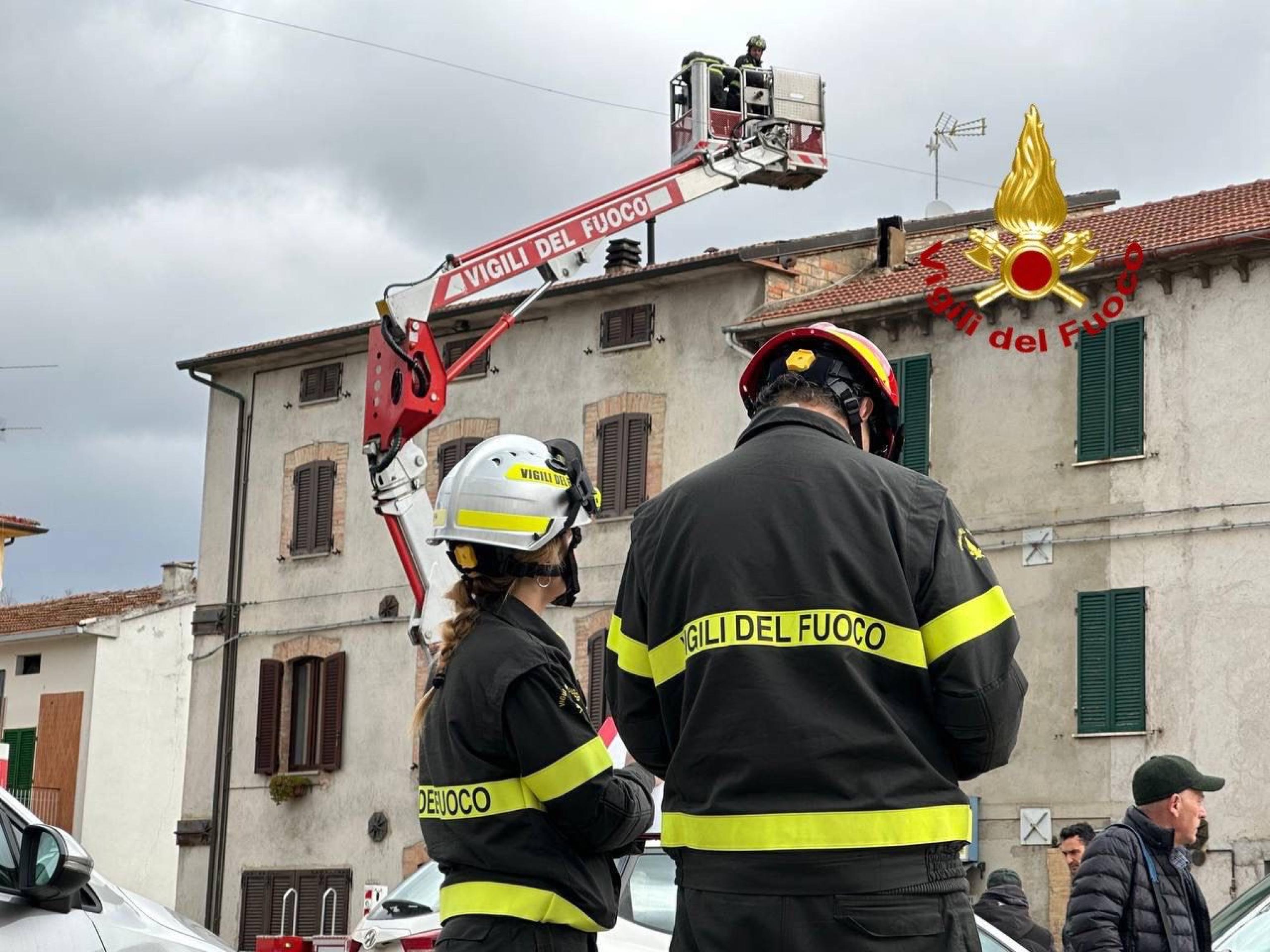vigili del fuoco terremoto
