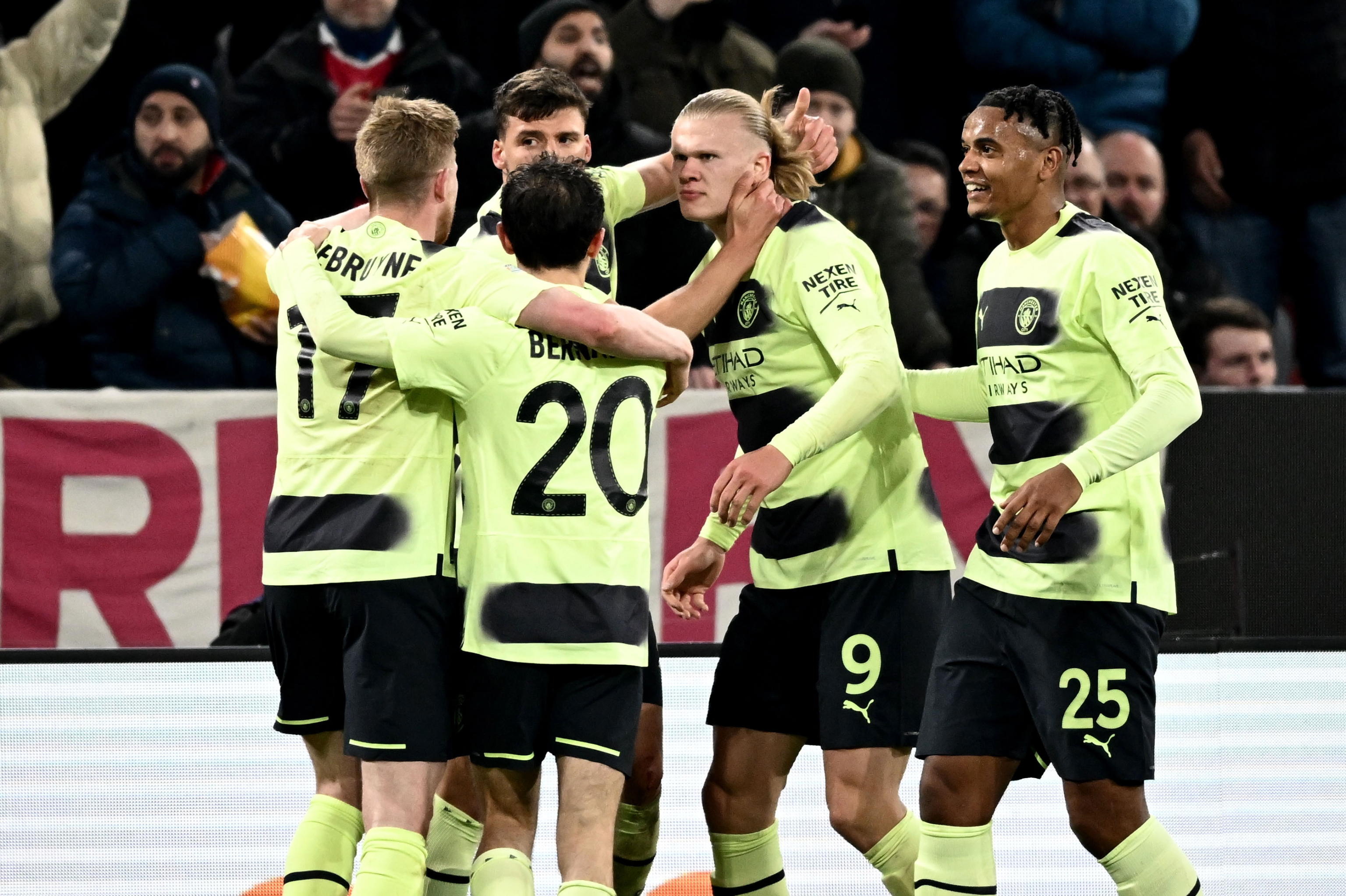 CHAMPIONS LEAGUE MANCHESTER CITY