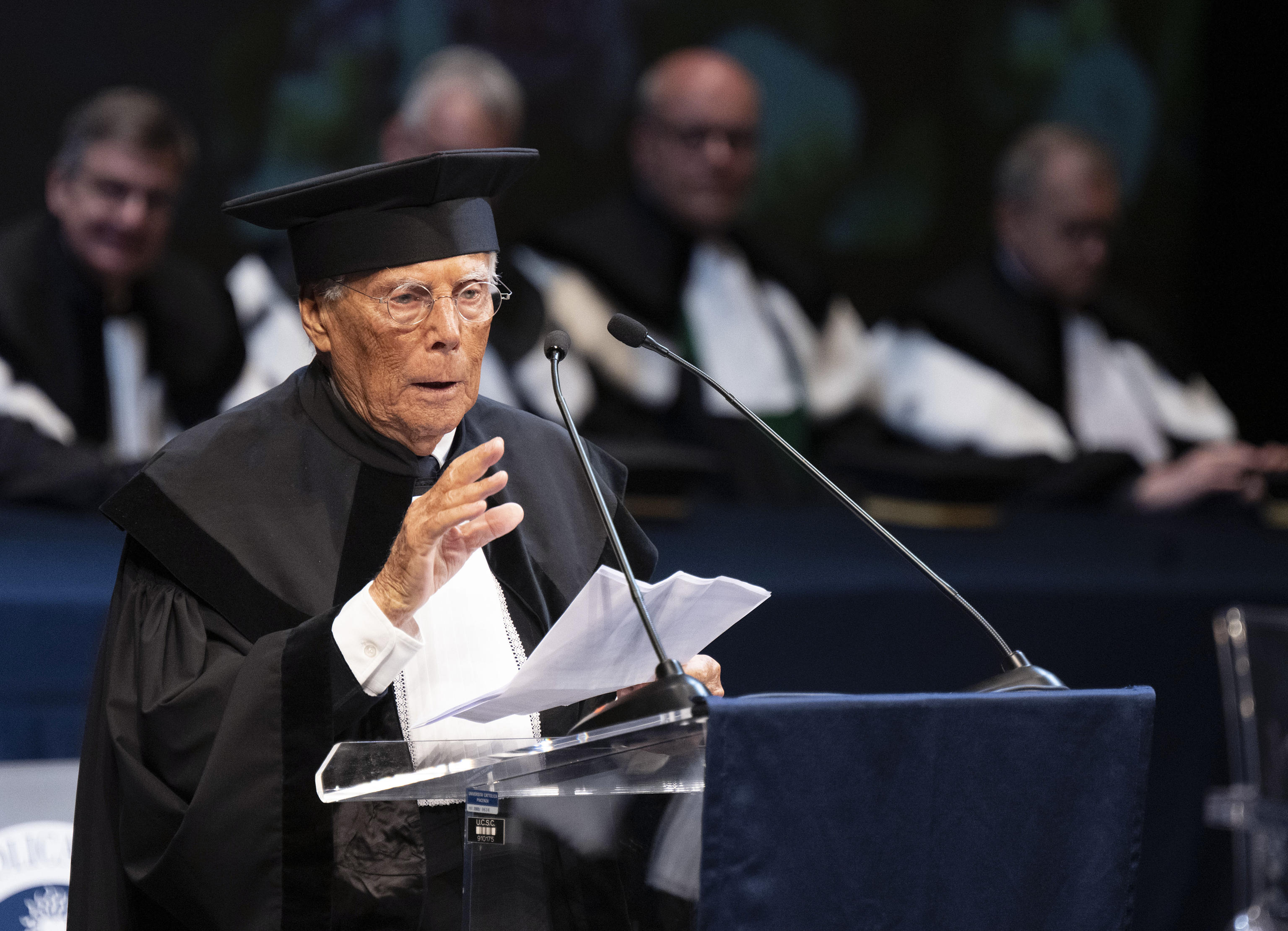 GIORGIO ARMANI PIACENZA LAUREA HONORIS CAUSA