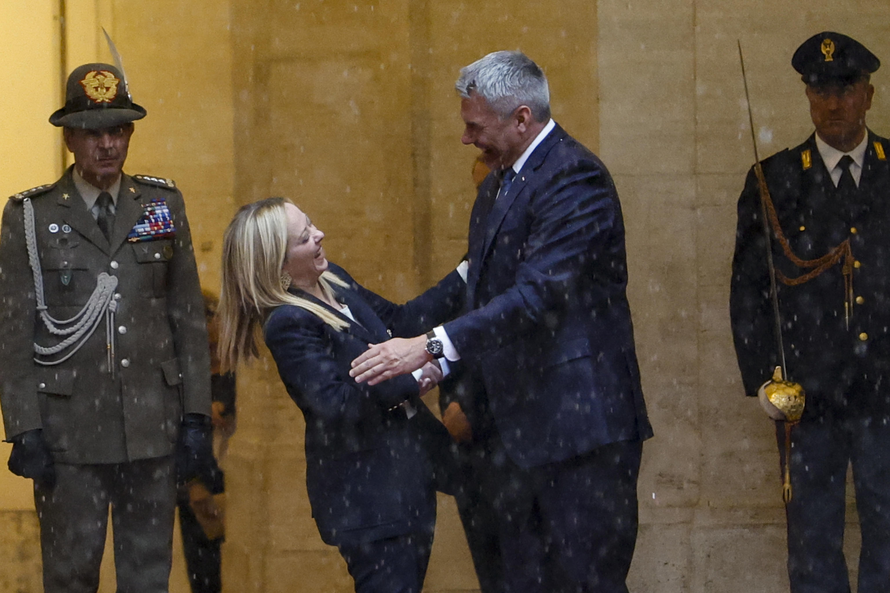 Giorgia Meloni Karl Nehammer