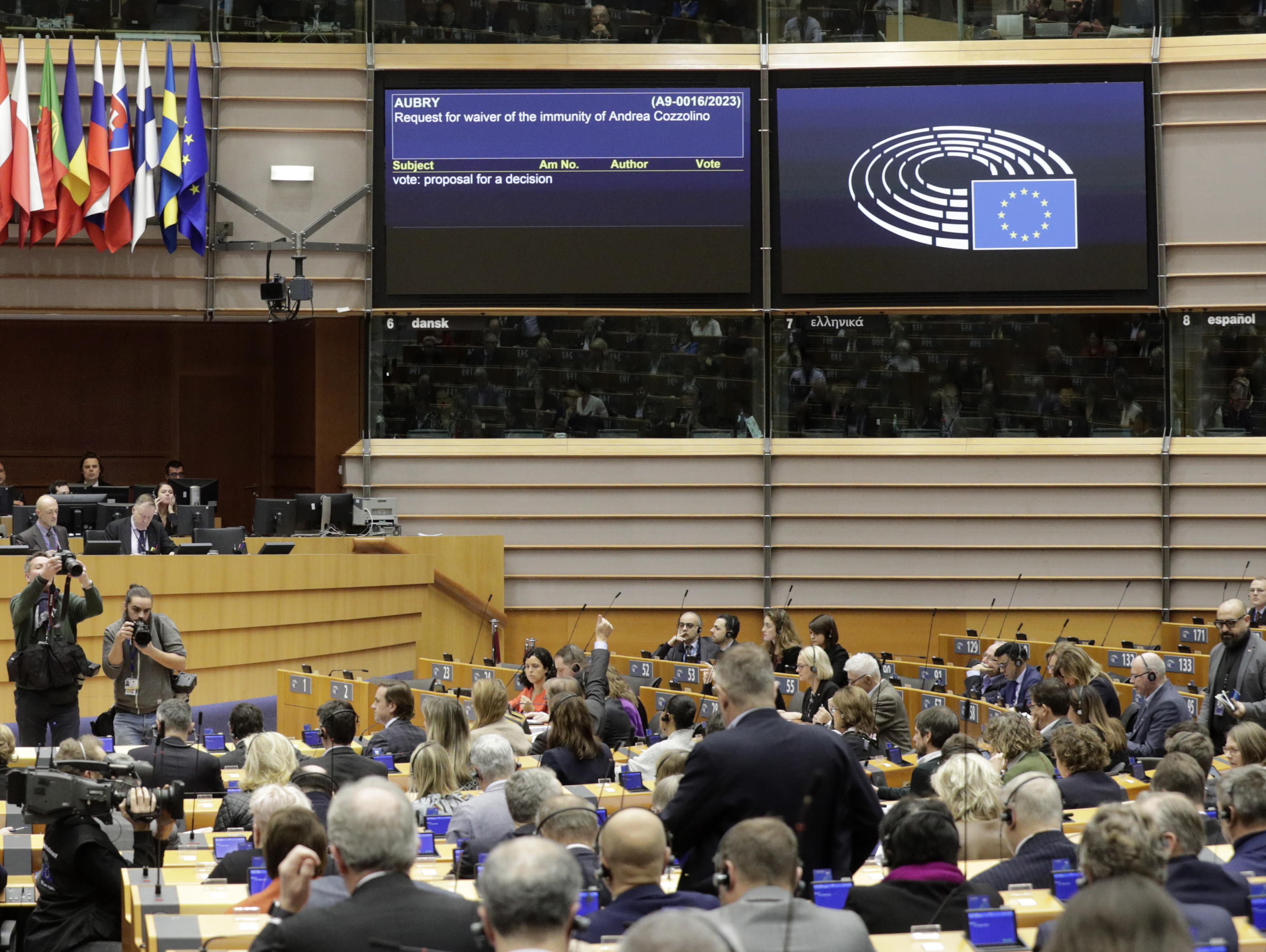 PARLAMENTO UE TARABELLA QATARGATE