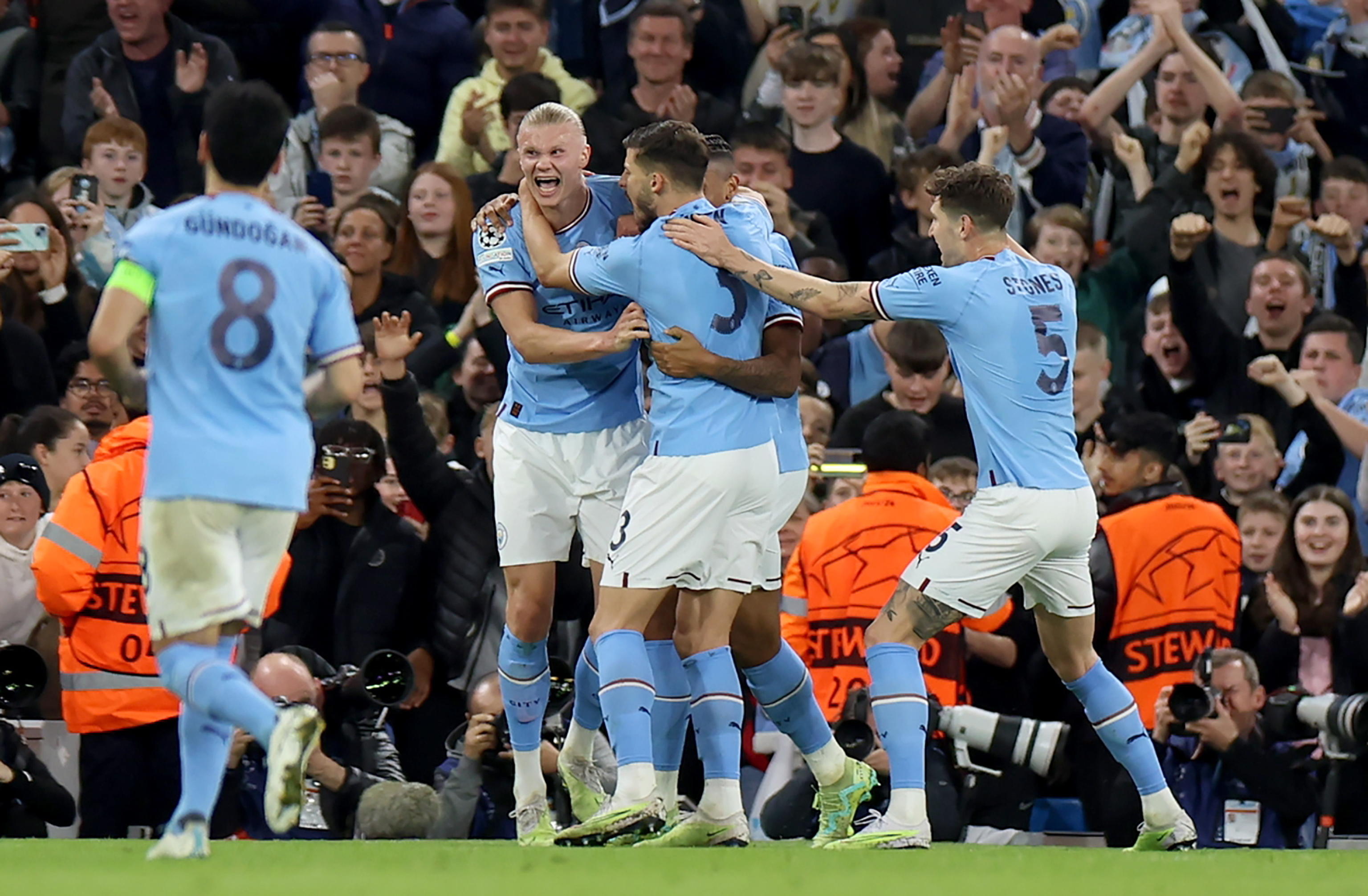 CHAMPIONS LEAGUE MANCHESTER CITY