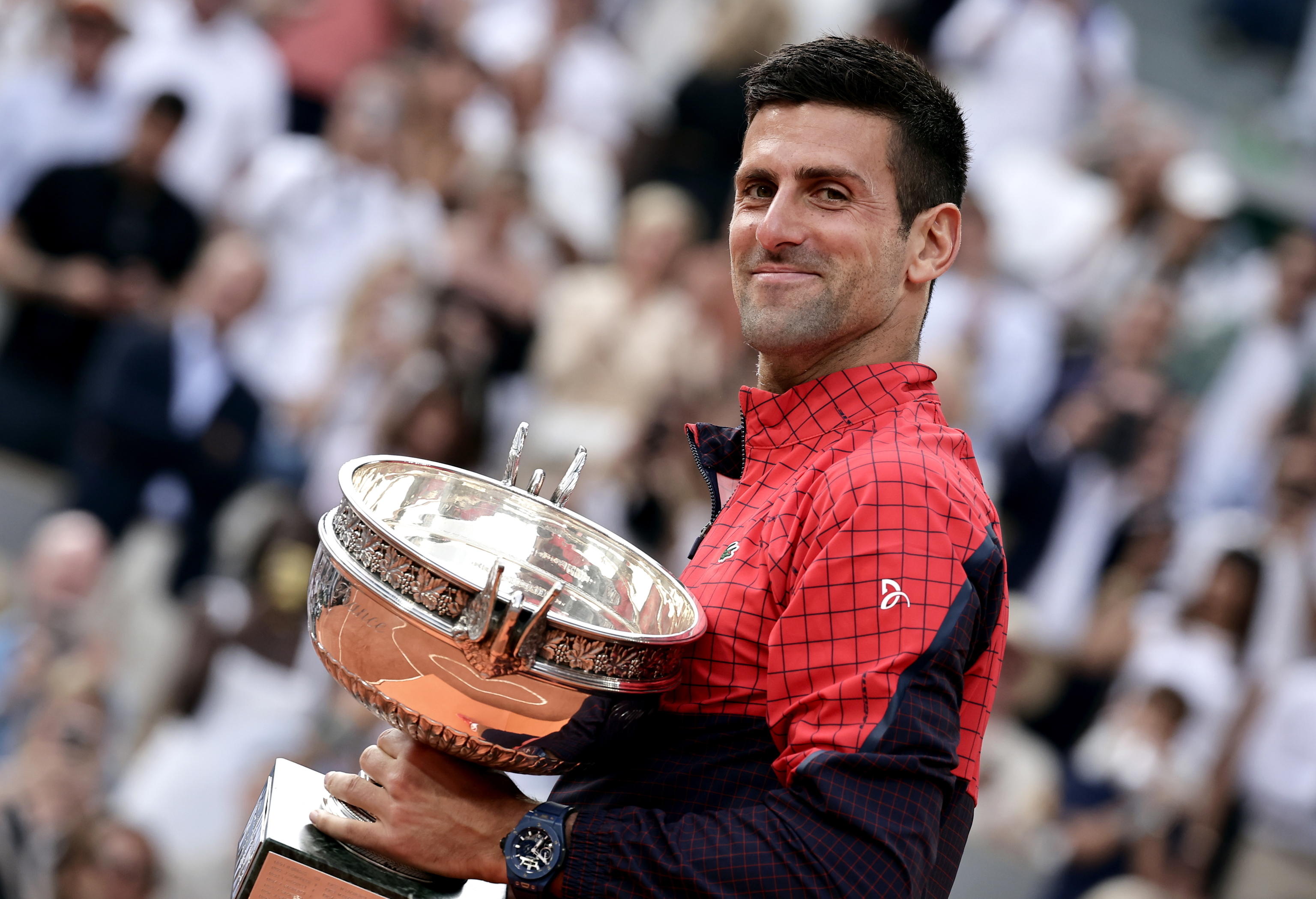 NOVAK DJOKOVIC ROLAND GARROS