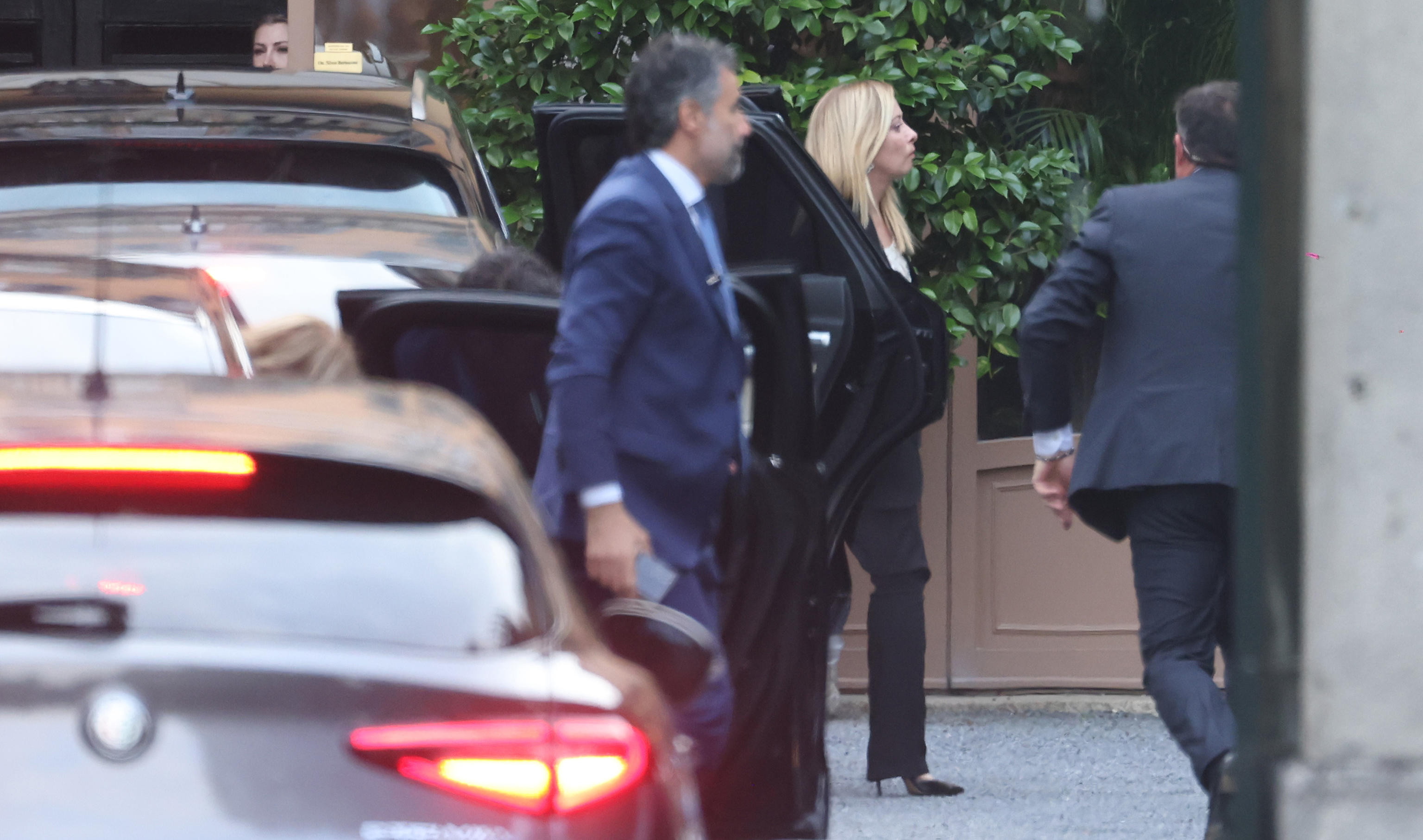 MELONI BERLUSCONI ARCORE