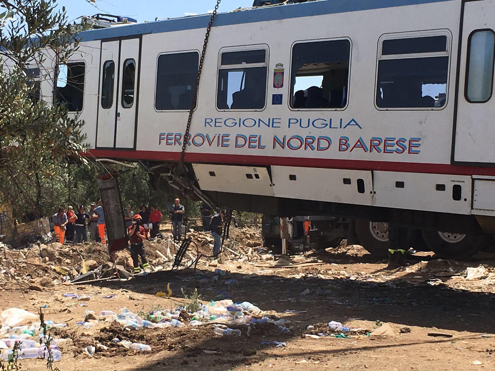 STRAGE TRENI ANDRIA CORATO