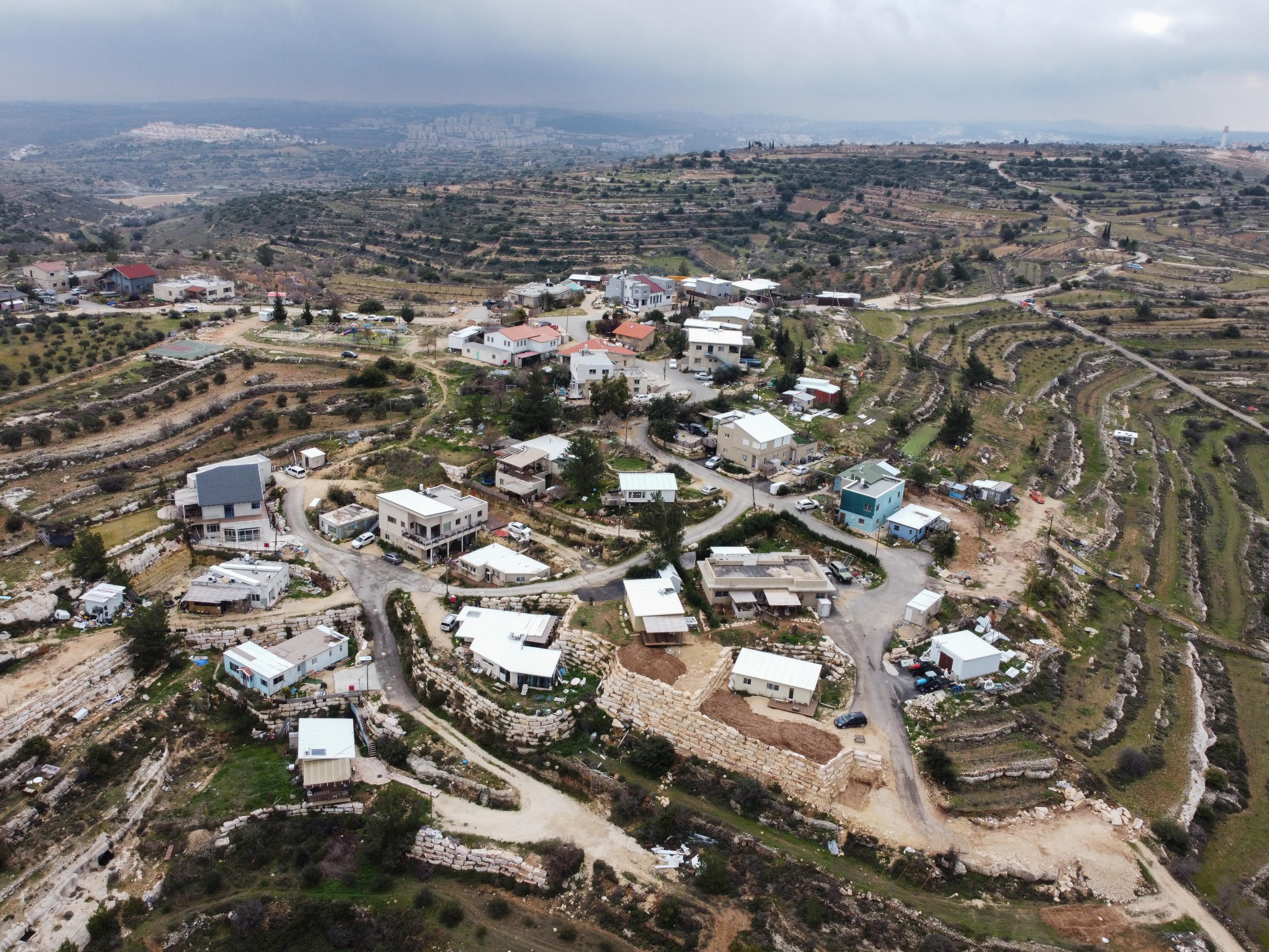ISRAELE INSEDIAMENTI CISGIORDANIA