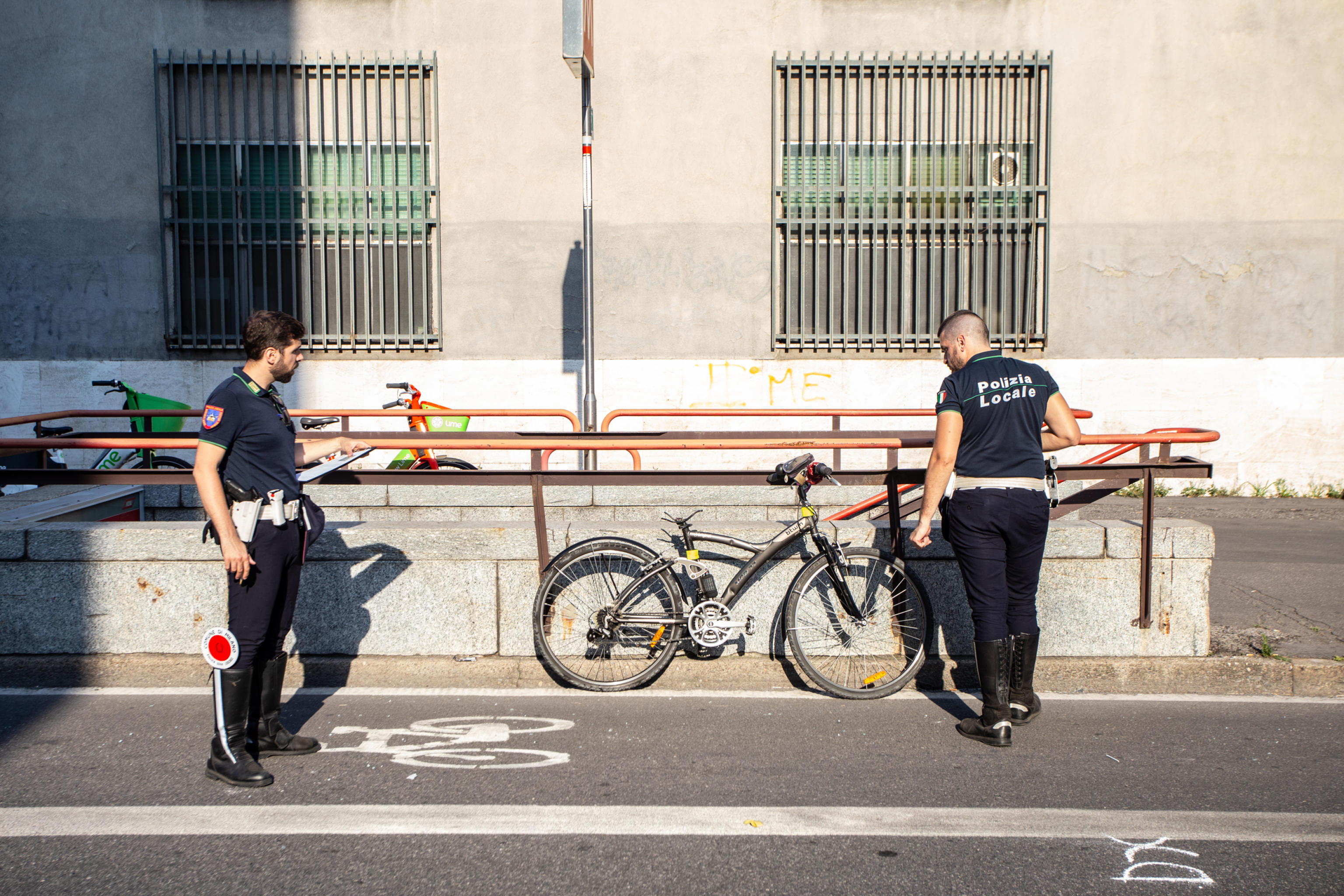 INCIDENTE CICLISTA MILANO