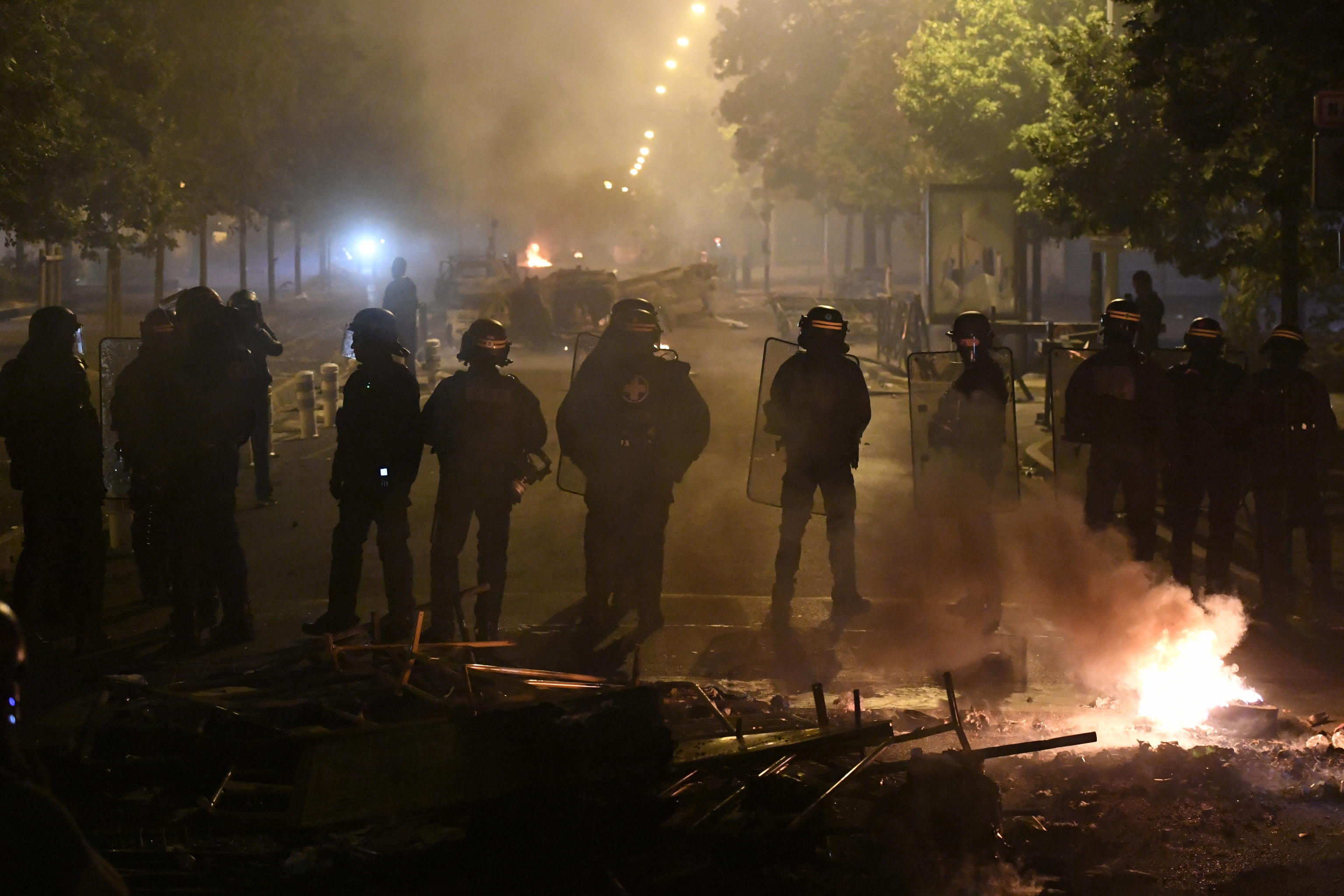 FRANCIA NANTERRE NAHEL POLIZIA SCONTRI