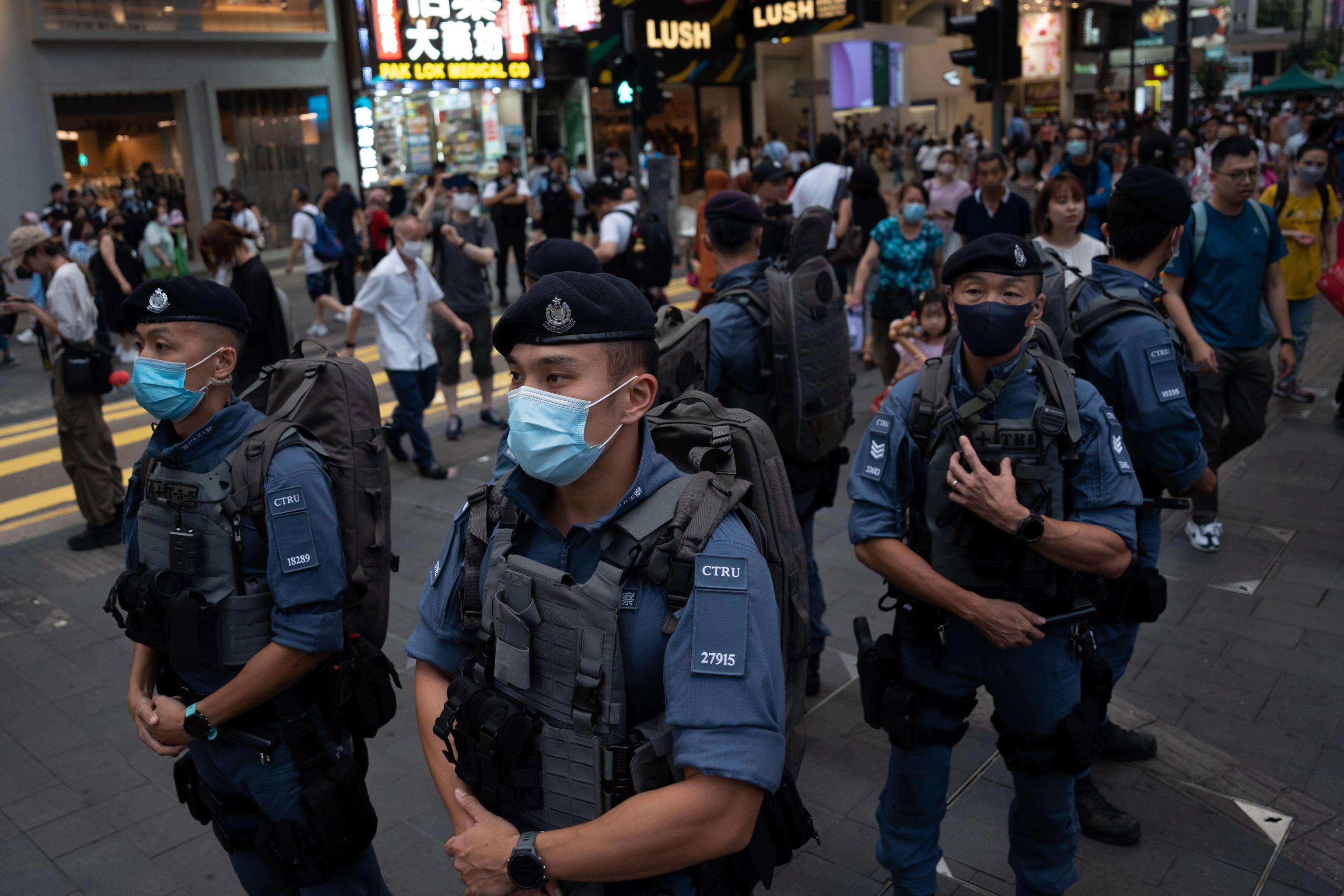 polizia hong kong