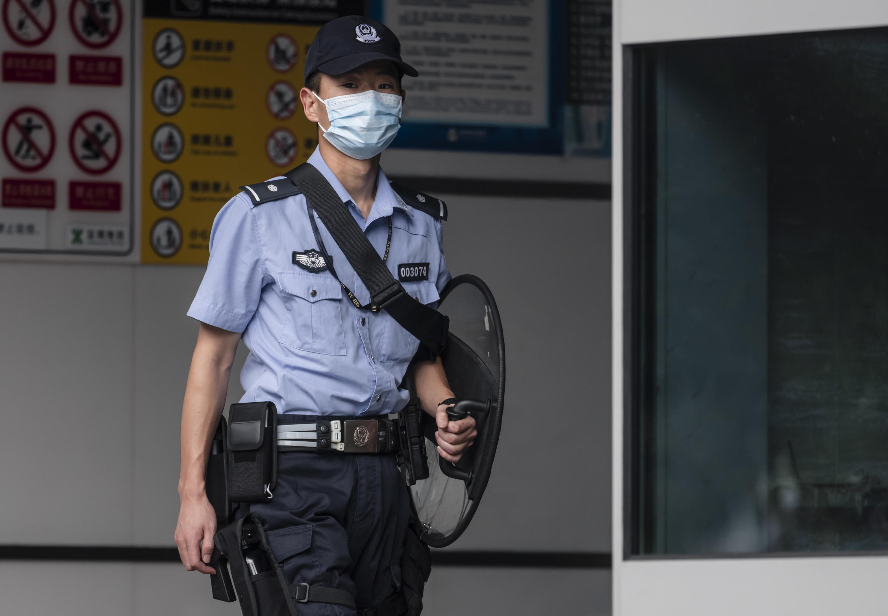 polizia cina