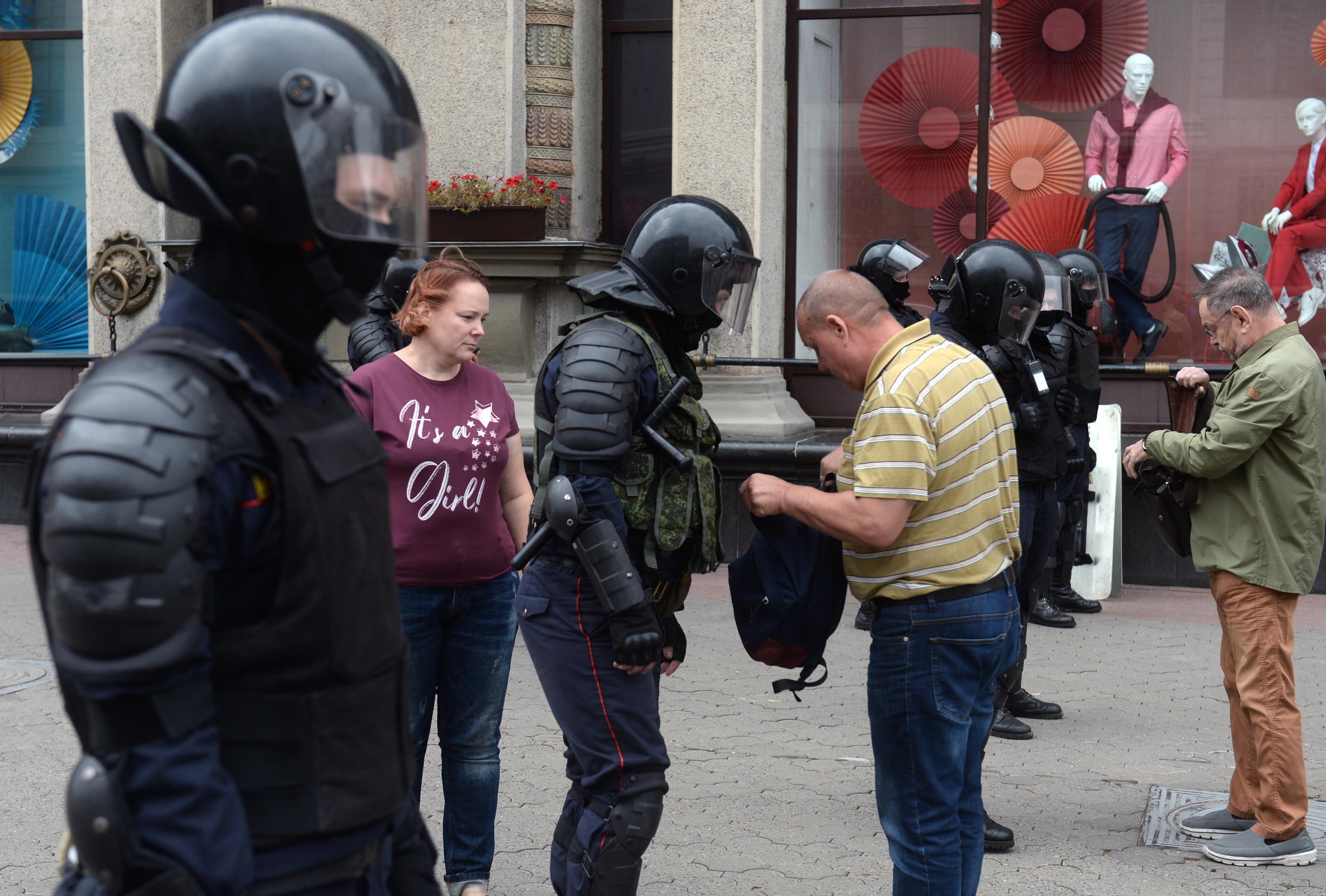 bielorussia polizia
