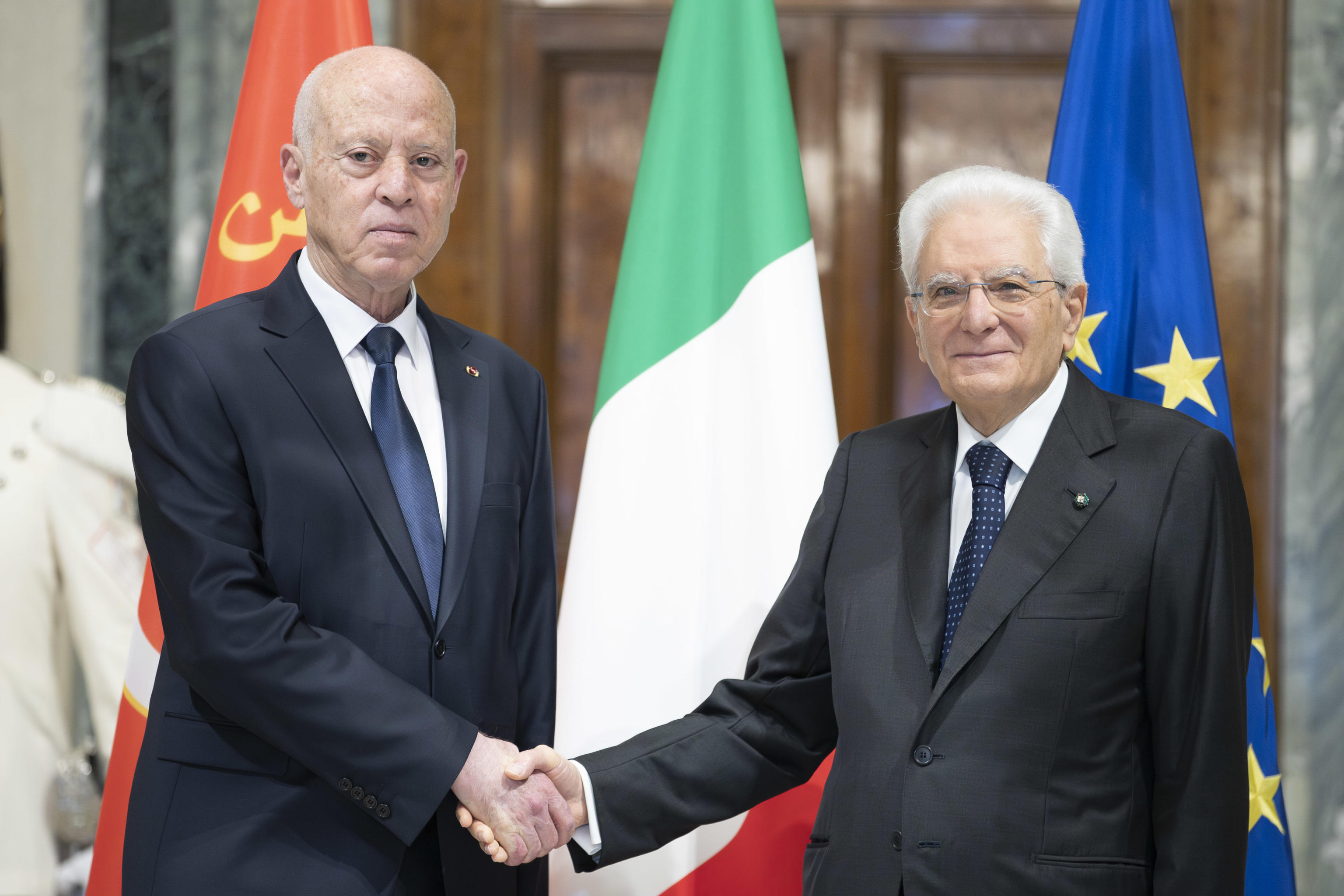 ANSA/ UFFICIO STAMPA QUIRINALE/ FRANCESCO AMMENDOLA