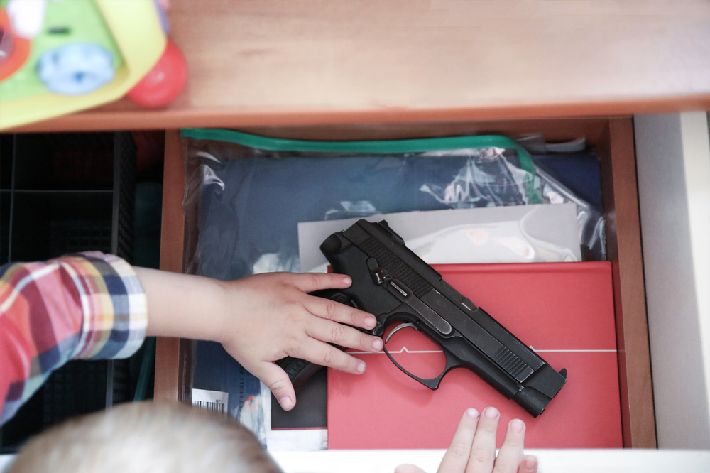 bambino pistola