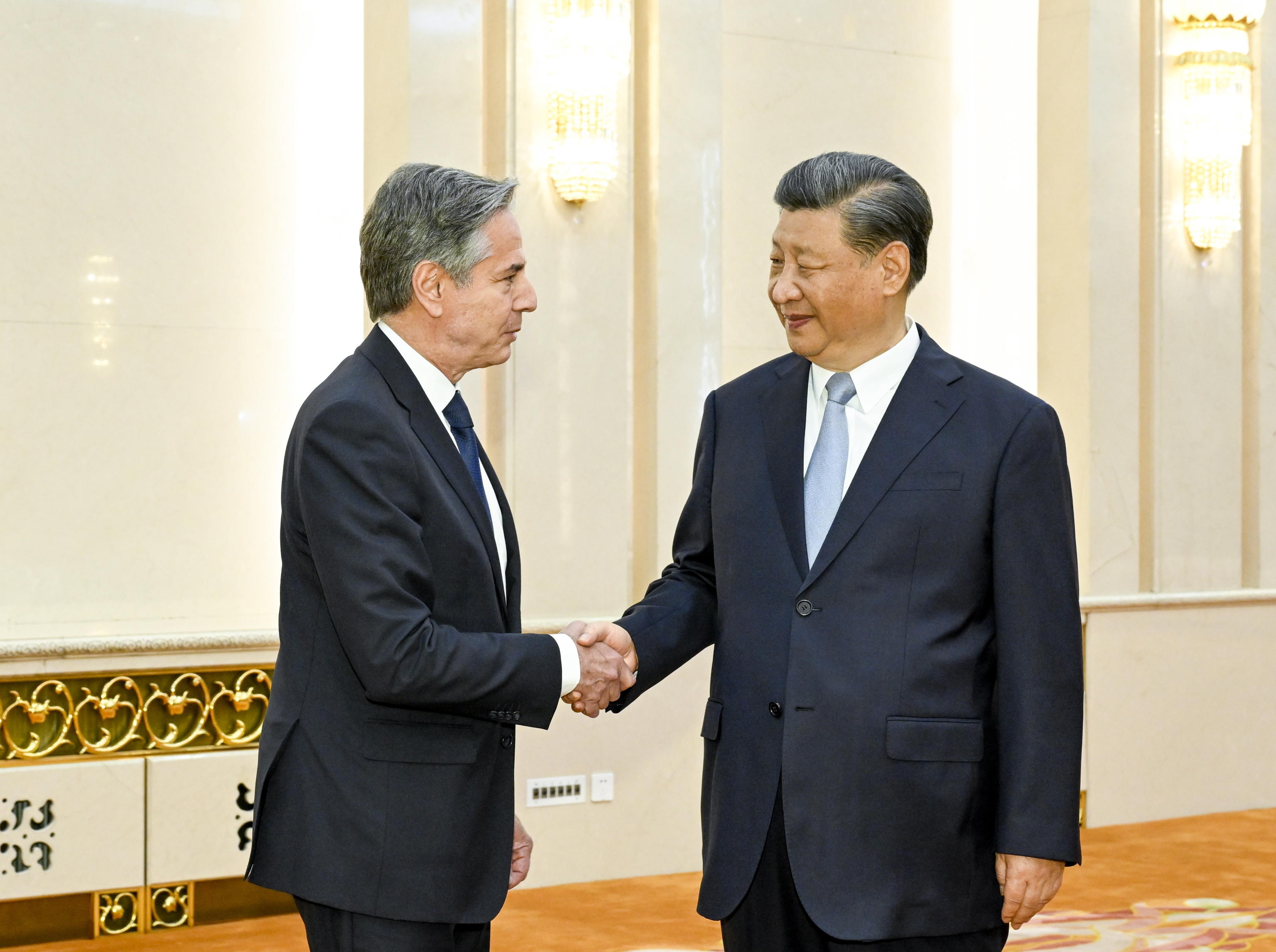 BLINKEN XI JINPING