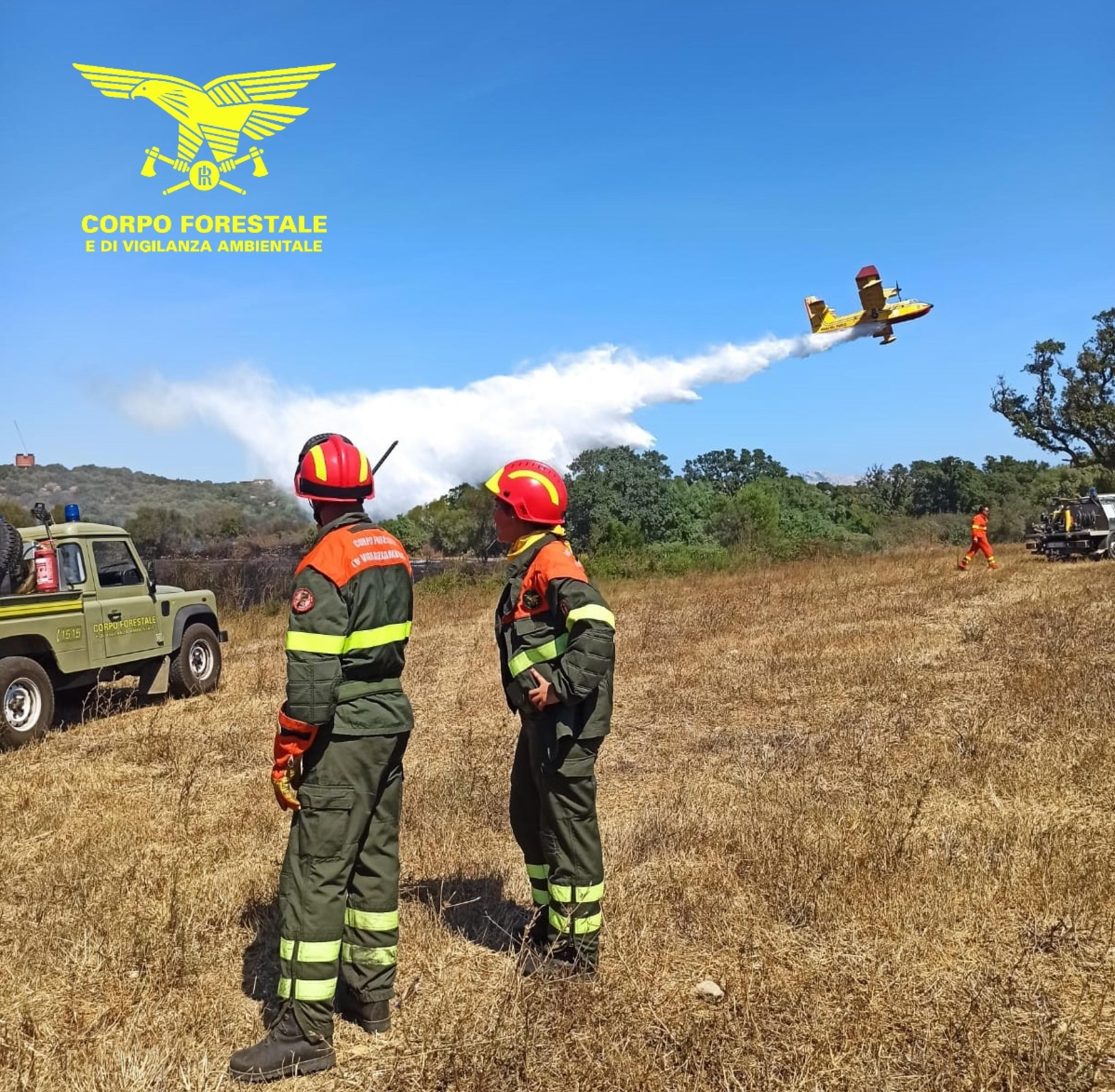 INCENDIO OLBIA