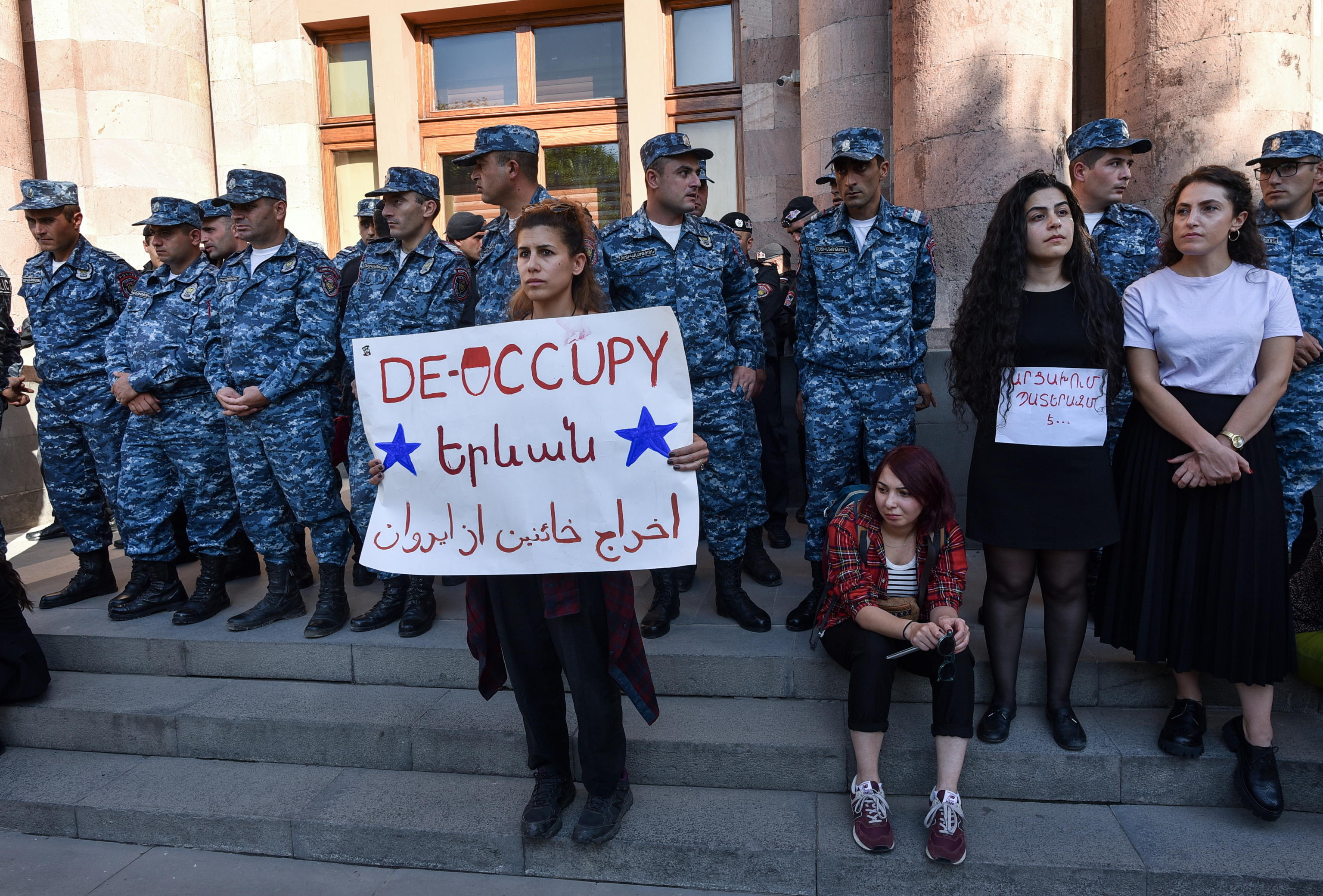 NAGORNO-KARABKAH PROTESTE IN ARMENIA