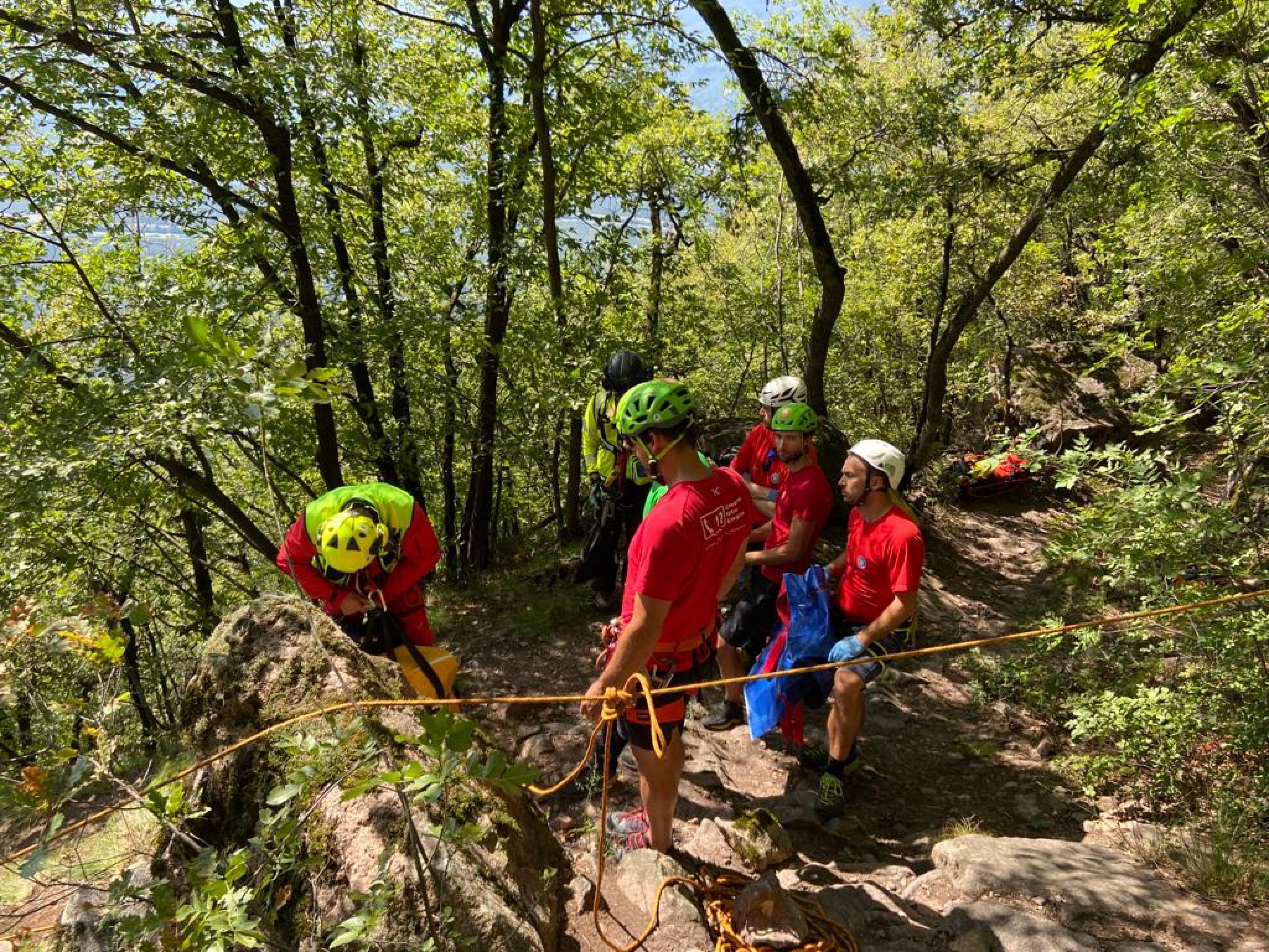 ANSA/ SOCCORSO ALPINO