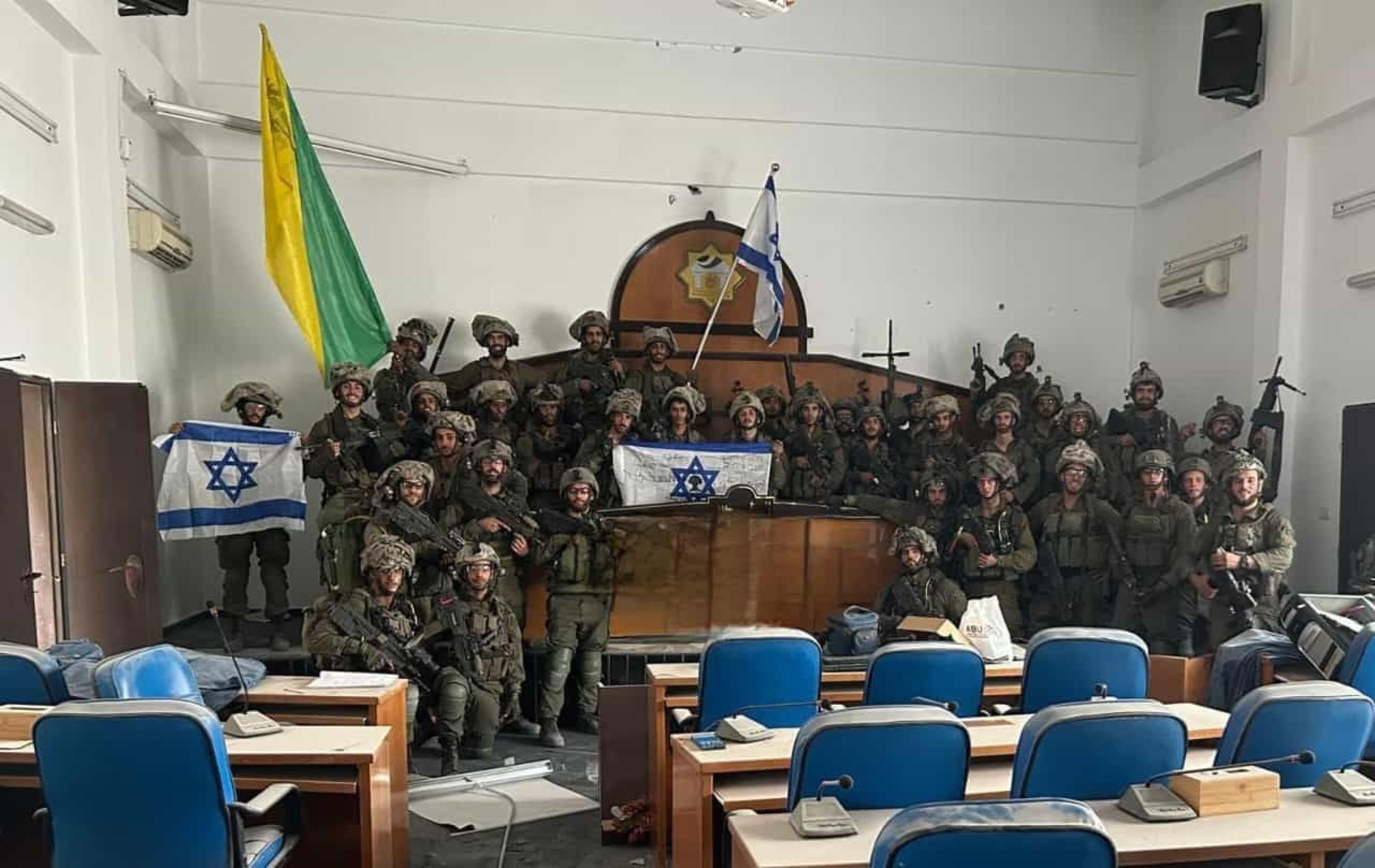 SOLDATI ISRAELIANI PARLAMENTO GAZA