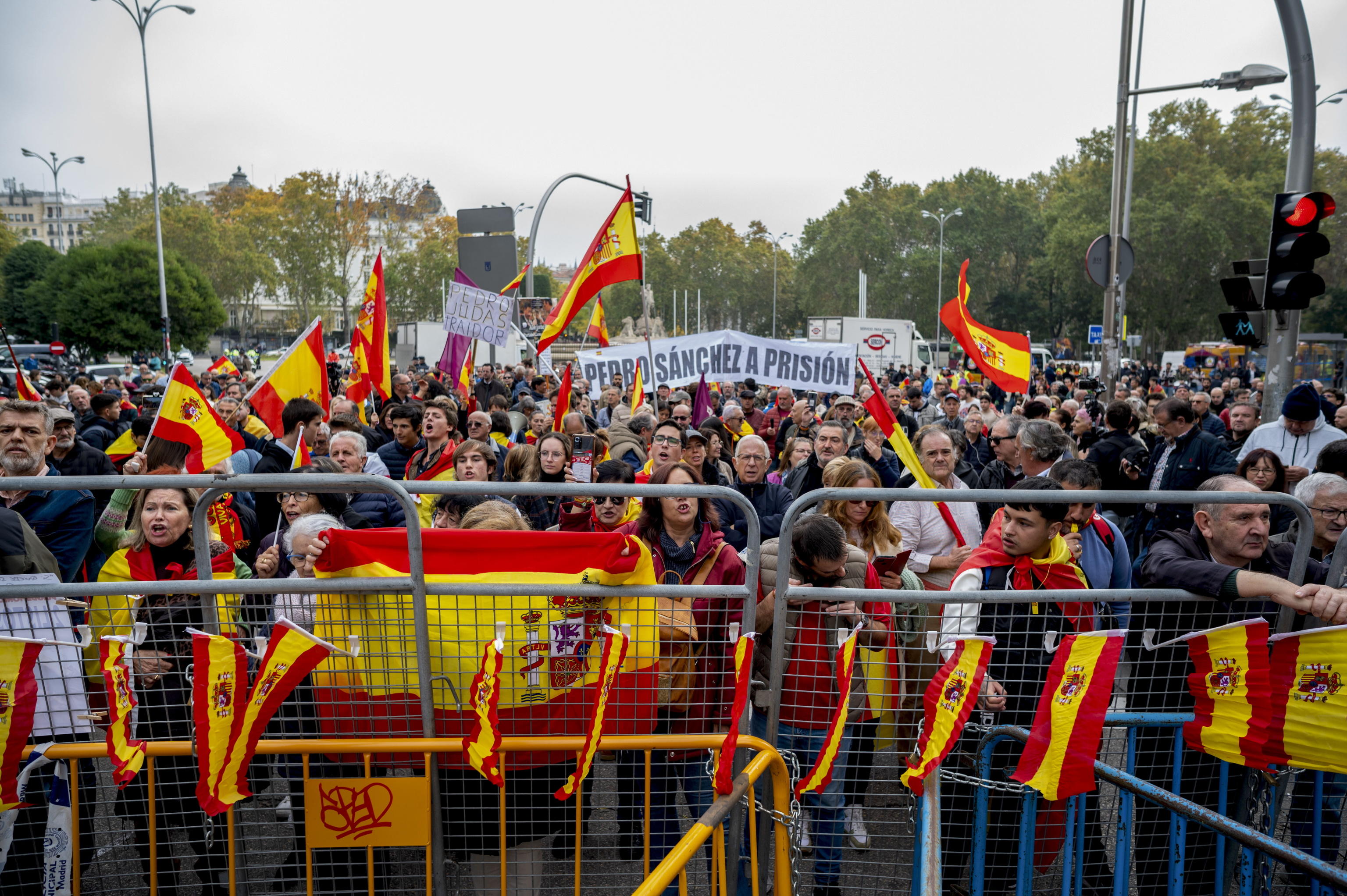 SPAGNA MADRID PROTESTE DESTRA