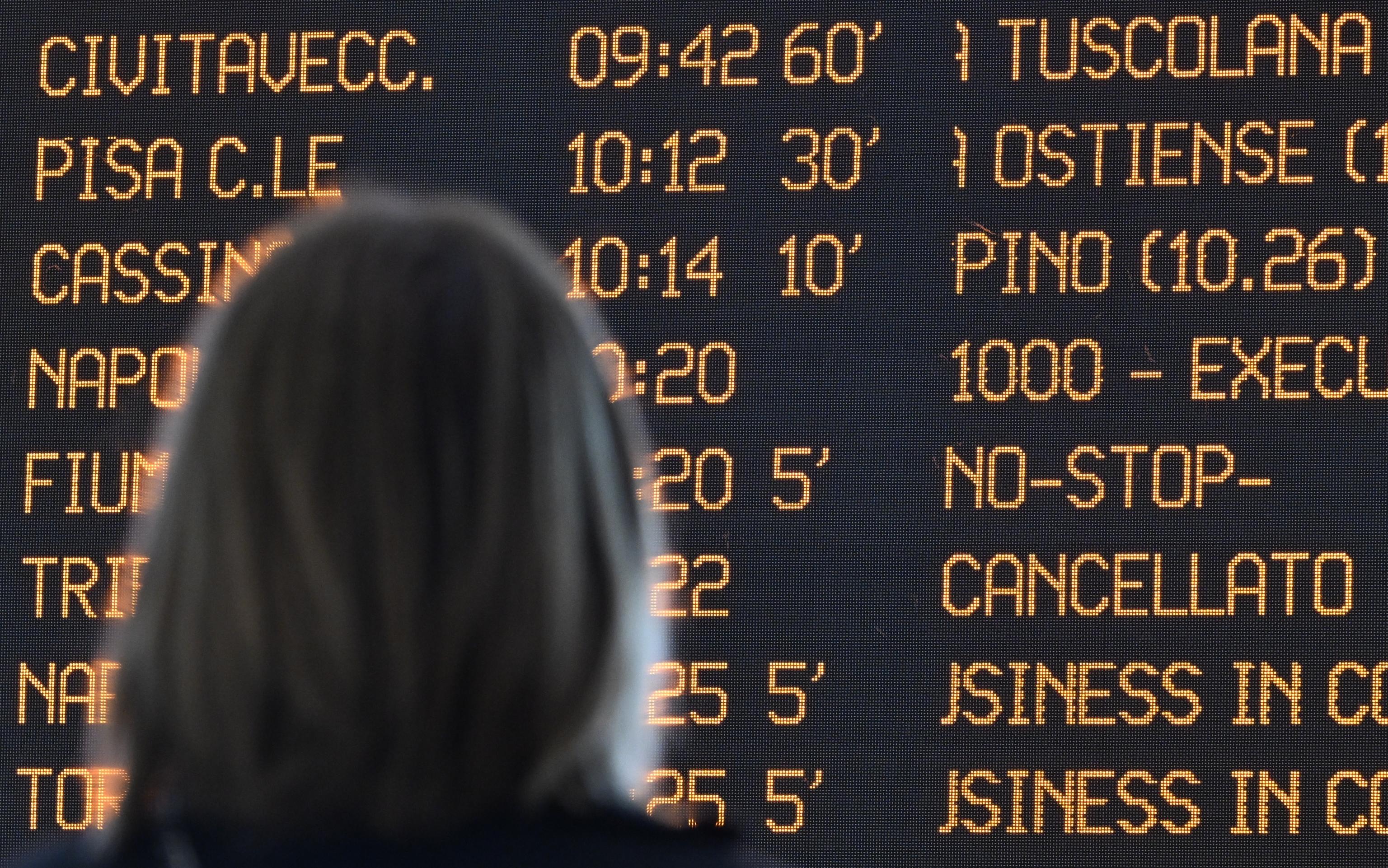 SCIOPERO TRENI