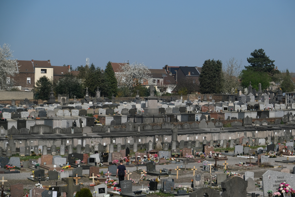 CIMITERO CHARLEROI BELGIO
