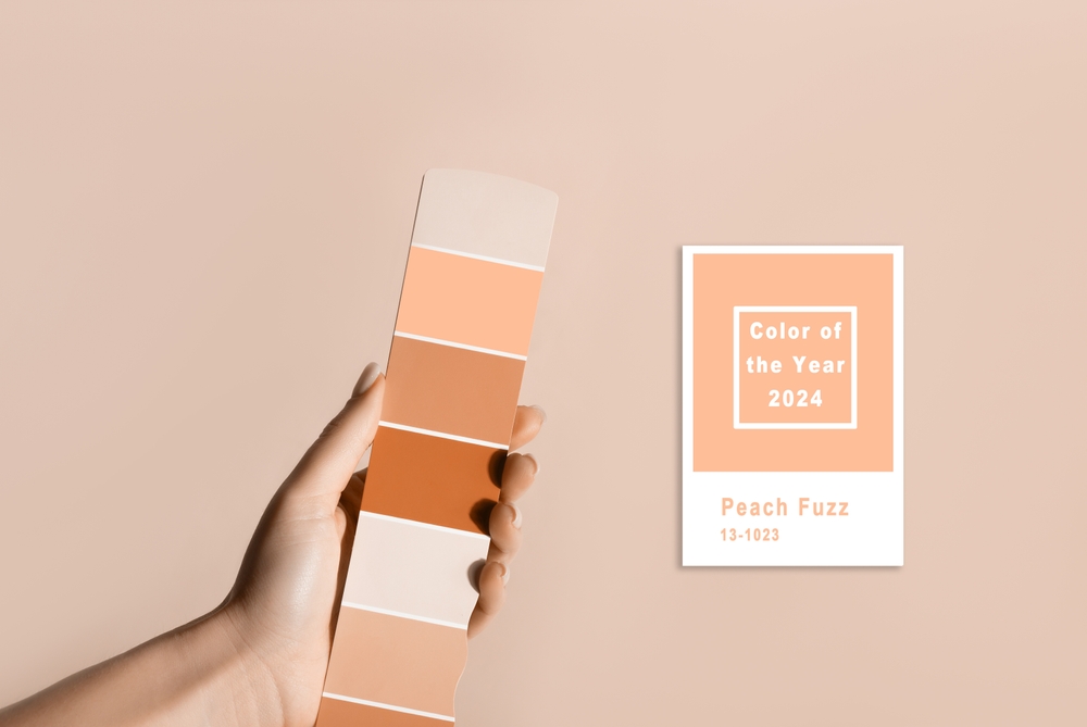 pantone peach fuzz