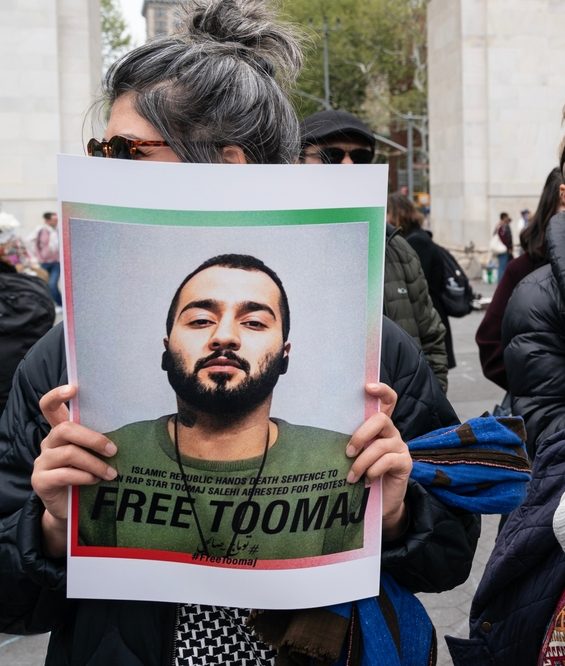 PROTESTE TOOMAJ SALEHI