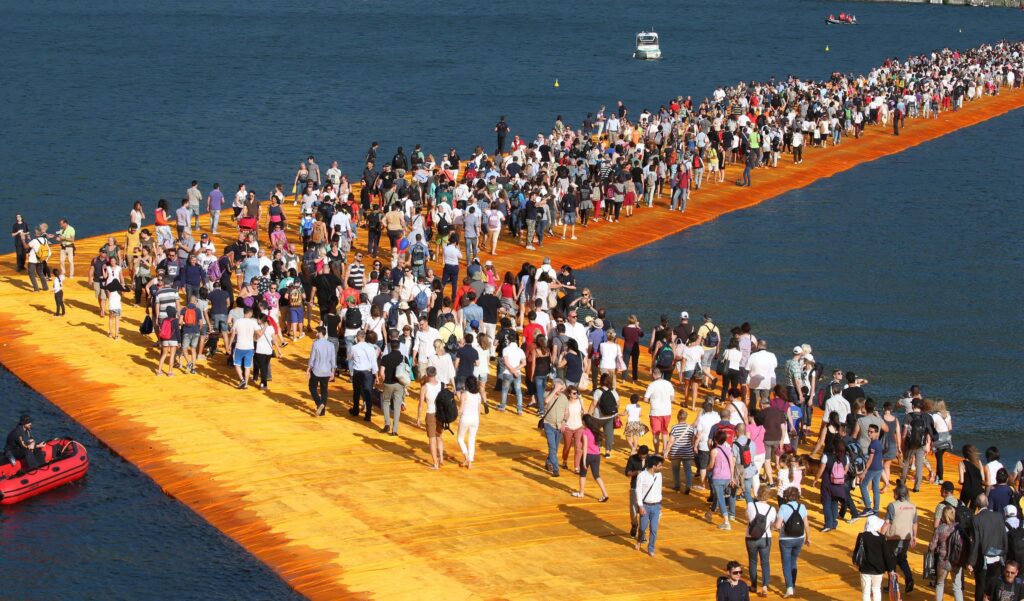 christo land art arte effimera